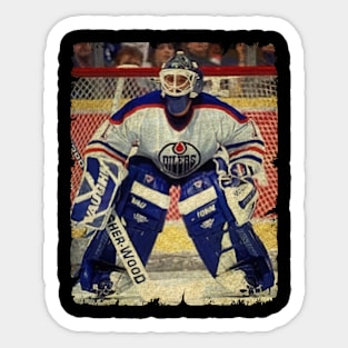 Joaquin Gage, 1995 in Edmonton Oilers (3.74 GAA) Sticker